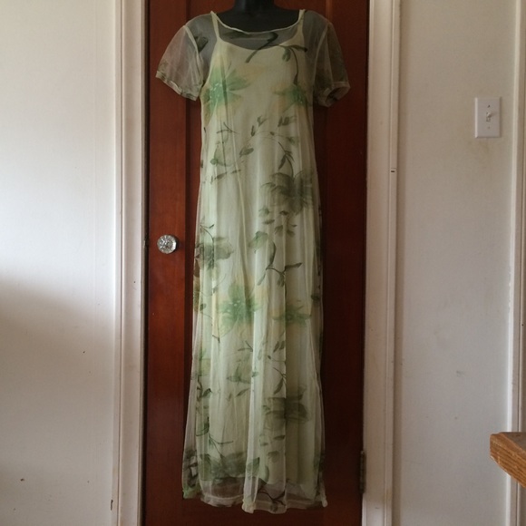 👗2 for $50👗 Vintage 1990’s Raindrops Dress - Picture 3 of 8